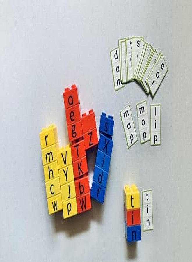 Boredom Busters Educational Word Building Blocks Set, DIY Learning Toys for Kids, Age 3+ Years, Busy Bags - Image 4